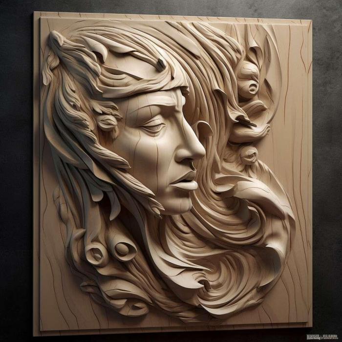 نموذج ثلاثي الأبعاد لآلة CNC 3D Art 